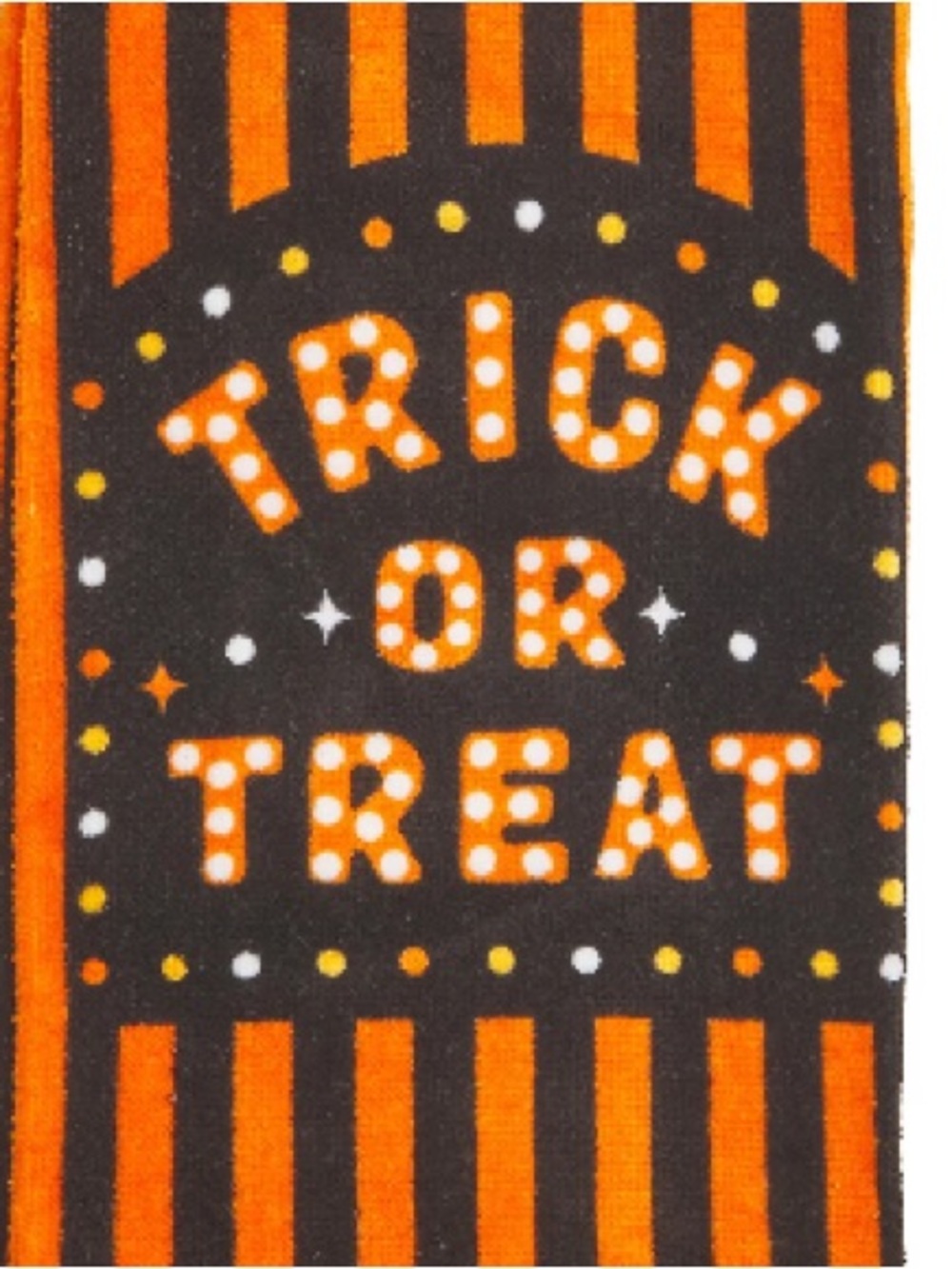 🎃 Trick Or Treat Billboard Towel 🧡🖤